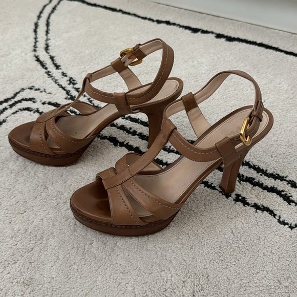 Prada Tan Heels - Picture 2 of 6